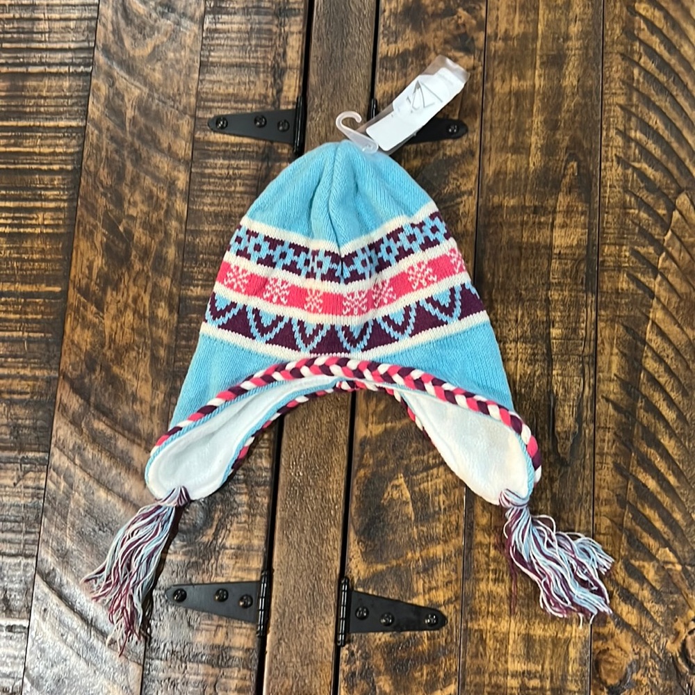 Kids lined winter hat